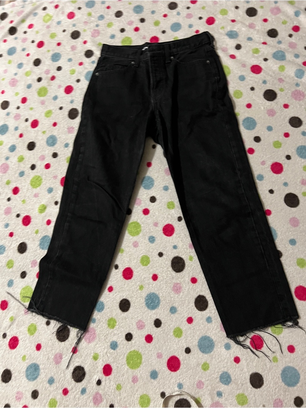 Black Extra High-Rise Jeans